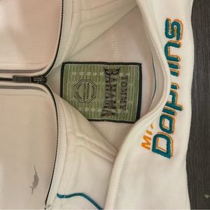 Tommy Bahama Miami Dolphins Zip-Up